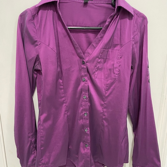 Express elite stretch button down shirt - Picture 3 of 4